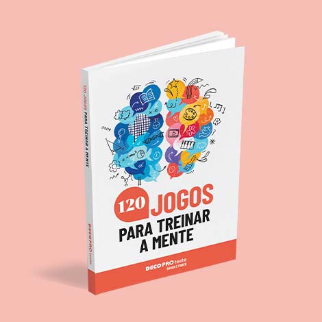 Livro 120 jogos para treinar a mente, da DECO PROteste